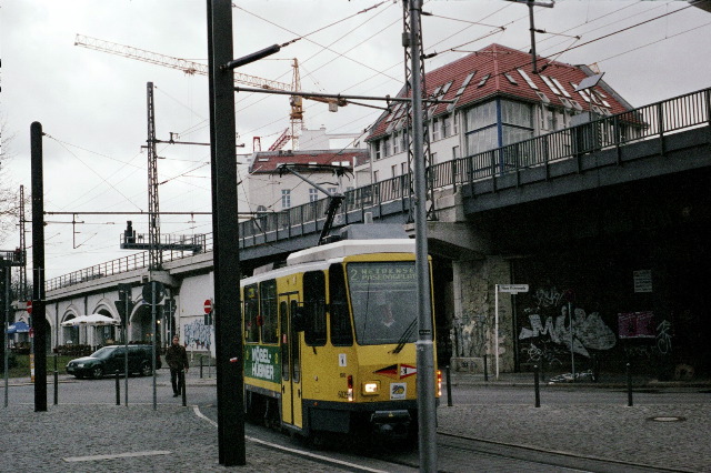 Berlin S-Bahn near Hackscher Markt