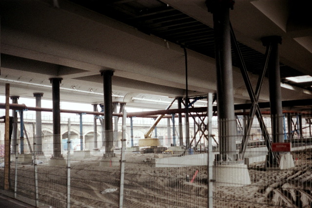 Underside of Lerhter Station