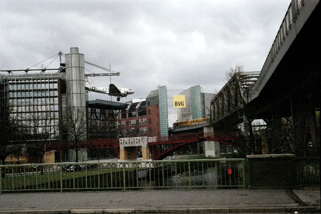 S-Bahn near Tech Museum Berlin