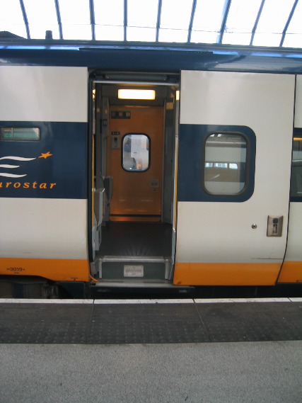 Eurostar Door from Outside