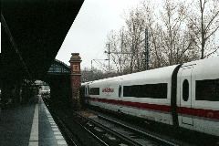 Berlin S-Bahn Bellevue Station